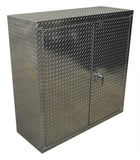 Garage & Shop Storage Cabinet - 4 Foot, (48"W x 48"H  x 18"D), Aluminum