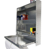 Trailer Work Station - Senior, (25"W x 30"H  x 6"D), Aluminum