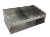 Trailer, Garage, or Shop Helmet Bay (Choose One, Two, Three, Four or Five Bays) - Aluminum