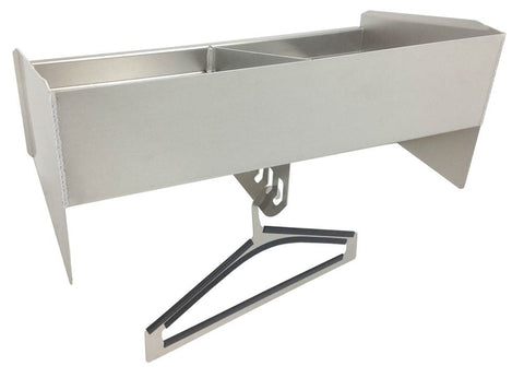 Trailer, Garage, or Shop Helmet Bay (Choose One, Two, Three, Four or Five Bays) - Aluminum