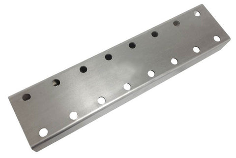 Spark Plug Storage-Caddy, 16 mount (16"L x 2"H x 3½"D), Aluminum