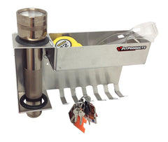 Key Chain/Flashlight Caddy - Aluminum