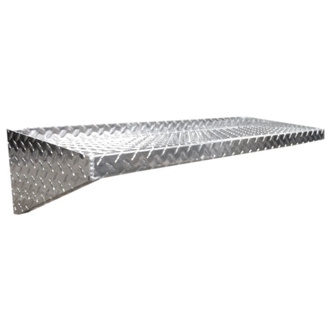 Diamond Plate Shelf - (84" to 96") Choose your Length