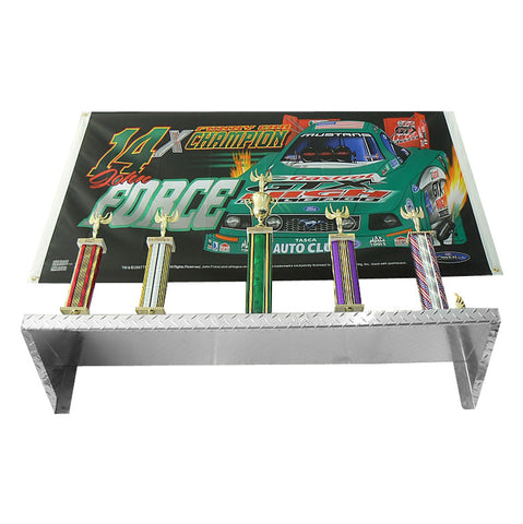 Diamond Plate Shelf - (72" to 83") Choose your Length