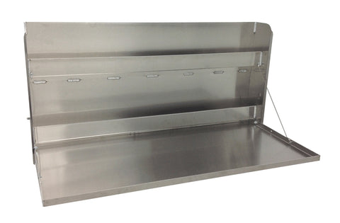 Trailer Work Station - Expanded, (47L x 24"H x 6"D), Aluminum