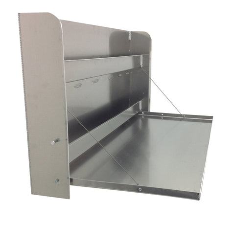 Trailer Work Station - Expanded, (47L x 24"H x 6"D), Aluminum