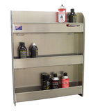 Garage & Shop, Race & Work Trailer Aerosol Cabinet, (24"L x 30"H  x 4"D), Aluminum
