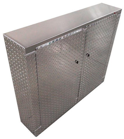 Trailer Cabinet - Base, 4 ft. Narrow (48"W x 40"H x 10"D), Aluminum