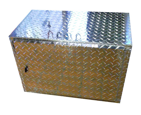 Trailer Overhead Cabinet - 2 Foot. (24"L x 16"H  x 14"D), Aluminum