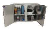 Overhead Trailer Cabinet - 32"L x 24"H x 16"D, Aluminum