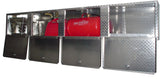 Trailer Overhead Cabinet - 8 Foot, (96"L x 16"H  x 14"D), Aluminum