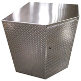 Corner Cabinet - Base, (36"L x 40"H x 22"D), Aluminum
