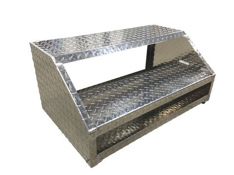 Trailer Door Steps - Aluminum