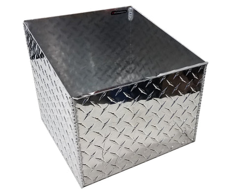 Propane Tank Holder, 13"L x 12"H x 13"D, Aluminum