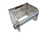 Diamond Plate Aluminum Toilet Paper Holder