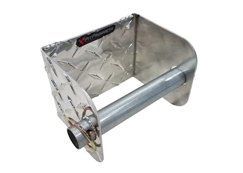 Diamond Plate Aluminum Toilet Paper Holder