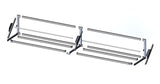 Deluxe Flip-up Tire Rack for Trailer, Garage or Workshop - 4', 5', 7', 9', 12' or 14'