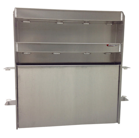 Trailer Work Station - Super, (36"L x 40"H x 6"D), Aluminum