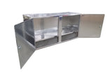 Overhead Trailer Cabinet - 4 foot (48"L x 24"H x 16"D), Aluminum