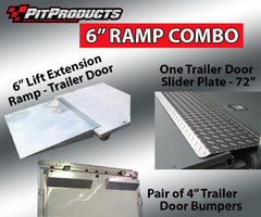 6 Inch Ramp, Door Risers and Slider Plates Package