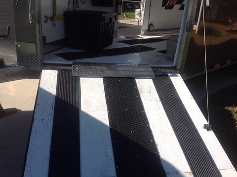 Slider Plate - Trailer Door - Aluminum