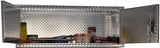 Garage & Shop Overhead Cabinet - 4 Foot - Deluxe, (48"L x 18"H  x 14"D), Aluminum-SCRATCH & DENT