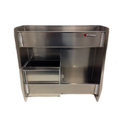 Trailer Variety Cabinet/Workstation - Junior Modified, (16"L x 16"H  x 6"D), Aluminum