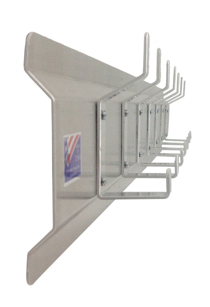 Coat and Hat Rack - Aluminum