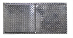 Garage & Shop Overhead Storage Cabinet Deluxe - Aluminum