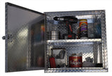 Garage & Shop Storage Cabinet - 2 Foot, (24"L x 24"H  x 16"D), Aluminum