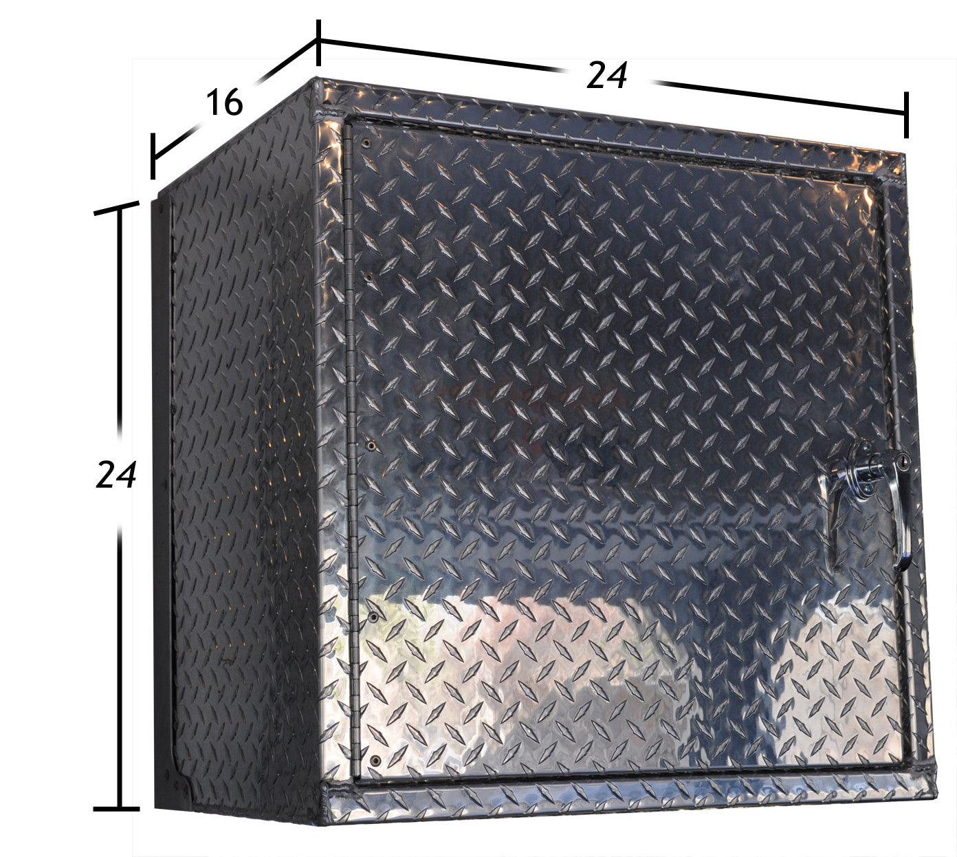 Garage & Shop Storage Cabinet - 2 Foot, Aluminum