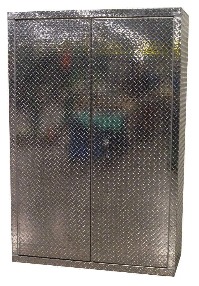Garage & Shop Storage Cabinet - 6 Foot Tall, Aluminum