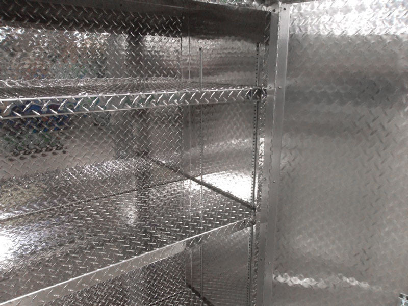 Garage & Shop Storage Cabinet - 6 Foot Tall, Aluminum