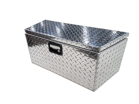 Trailer Tongue Storage Box, (30"L x 12"H  x 12"D), Aluminum