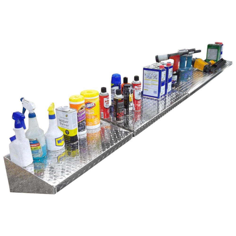 Diamond Plate Shelf - Aluminum