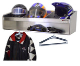 3-Hook Helmet Hanger Rack Holder Storage Enclosed Race Trailer 1100121