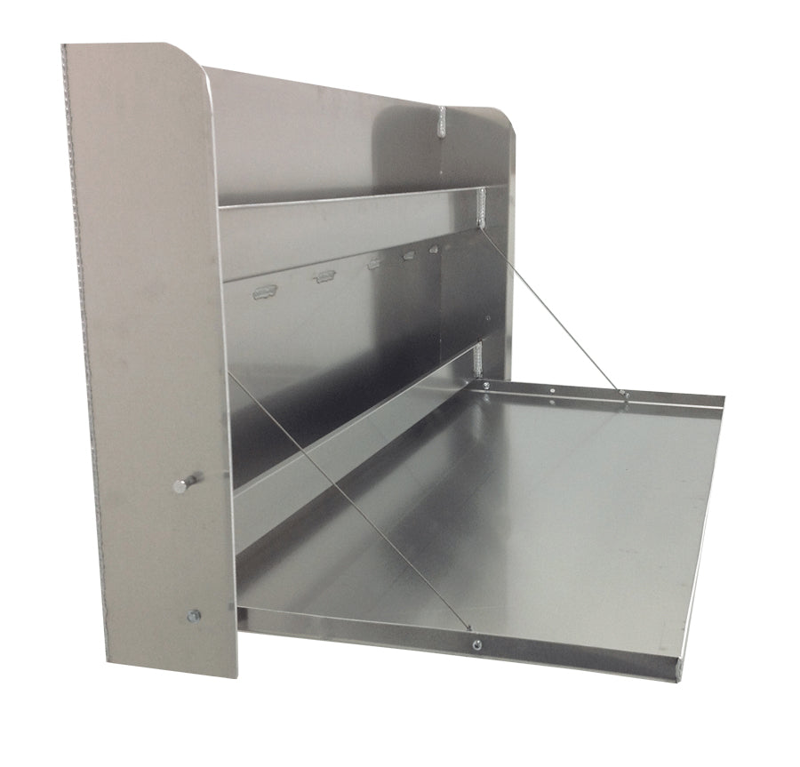 Trailer Work Station - Expanded, (47L x 24"H  x 6"D), Aluminum