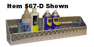 Aerosol Shelf Diamond Aluminum