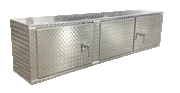Garage & Shop Overhead Cabinet - 6 Foot - Deluxe, Aluminum