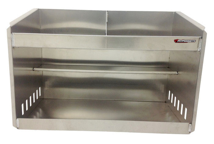 Trailer, Garage or Shop Helmet Bay, Deluxe - 2 Mount-Aluminum 