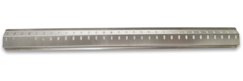 Work Trailer Bungee Track, 47-1/2"L x 4½"H x 1"D, Aluminum