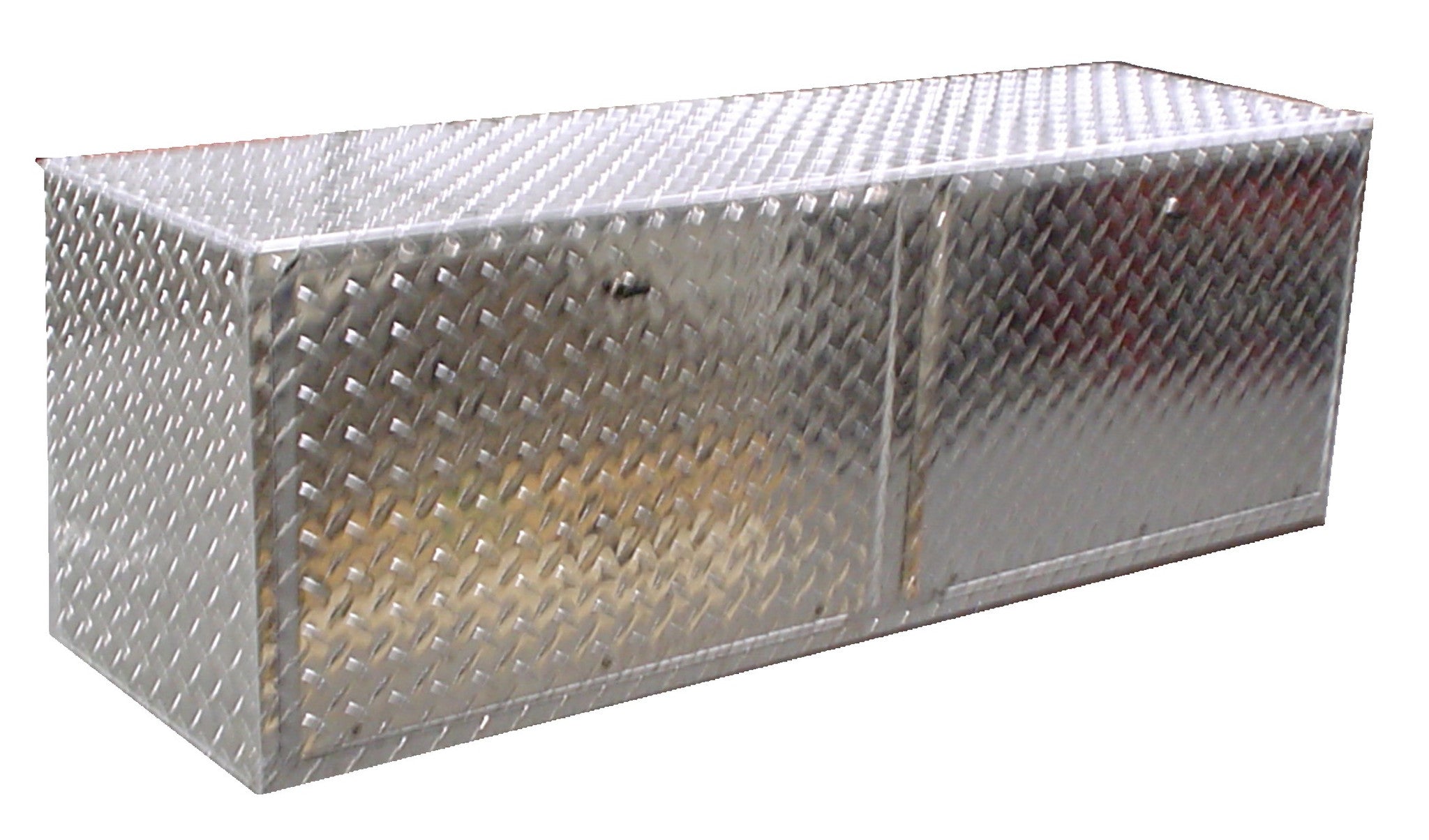 Trailer Package, Base Cabinet with Overhead Cabinet - 4 Foot, Aluminum