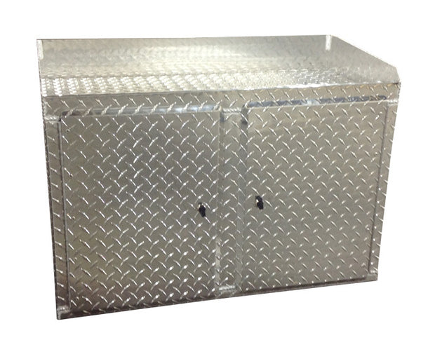 Trailer Helmet Cabinet Deluxe - 2 Mount (32