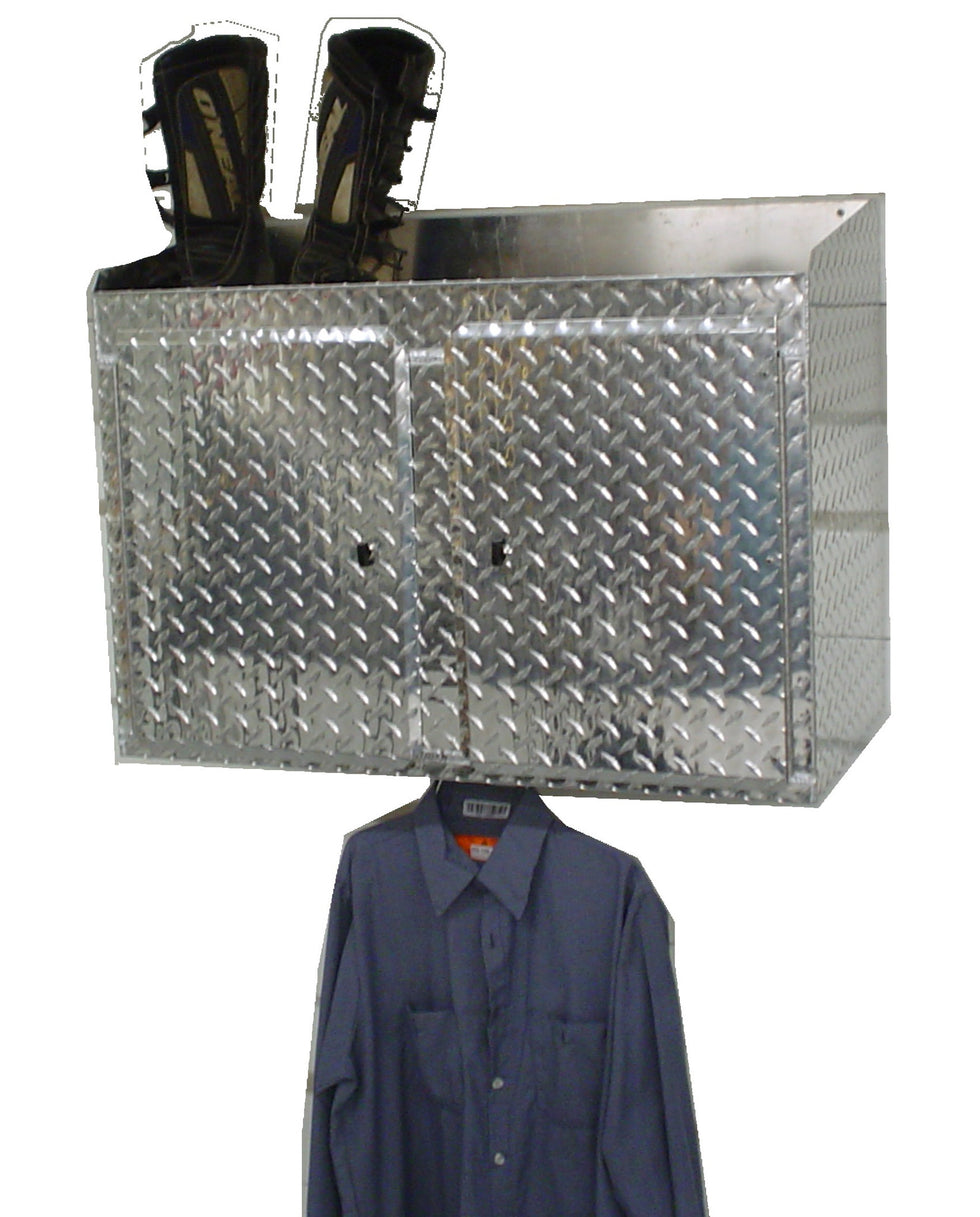 Trailer Helmet Cabinet Deluxe - 2 Mount (32