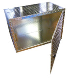 Trailer Overhead Cabinet - 2 Foot. (24"L x 16"H  x 14"D), Aluminum