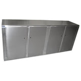 Trailer Storage Cabinet - Base, 8 ft. (96"L x 40"H x 22"D), Aluminum