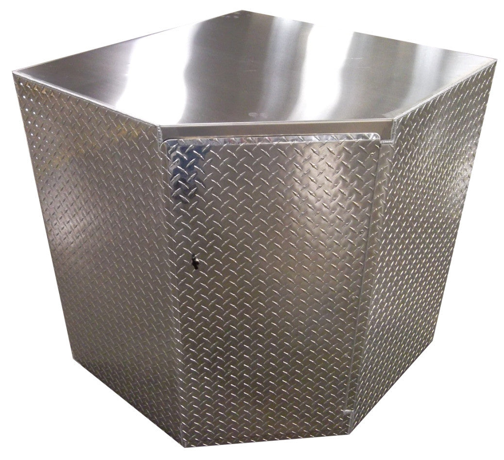 Corner Cabinet - Base - Aluminum