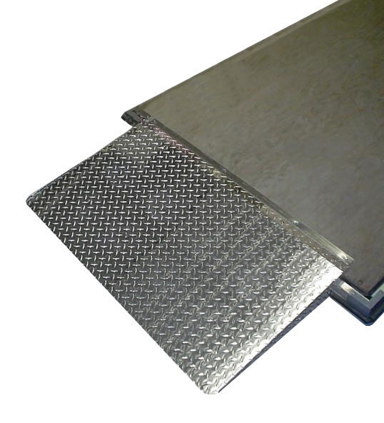 Trailer Door Ramps-Diamond Plated Aluminum