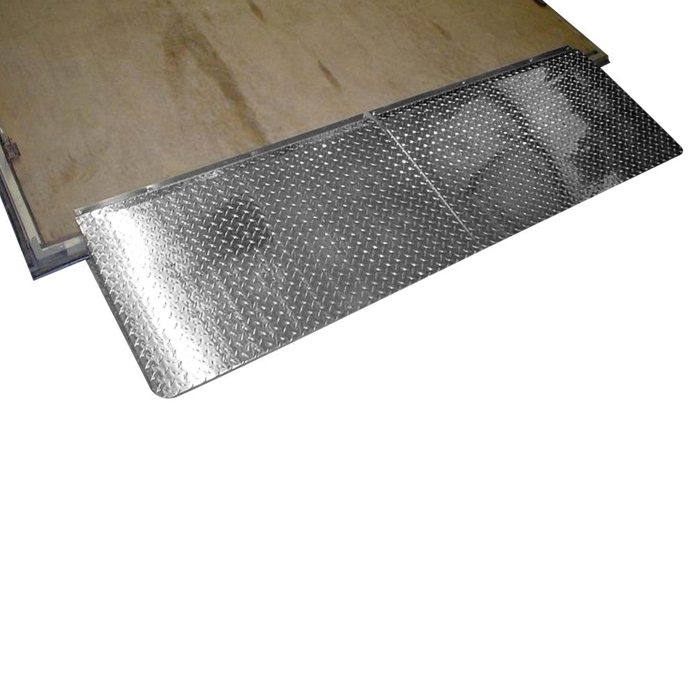 Trailer Door Ramps-Diamond Plated Aluminum