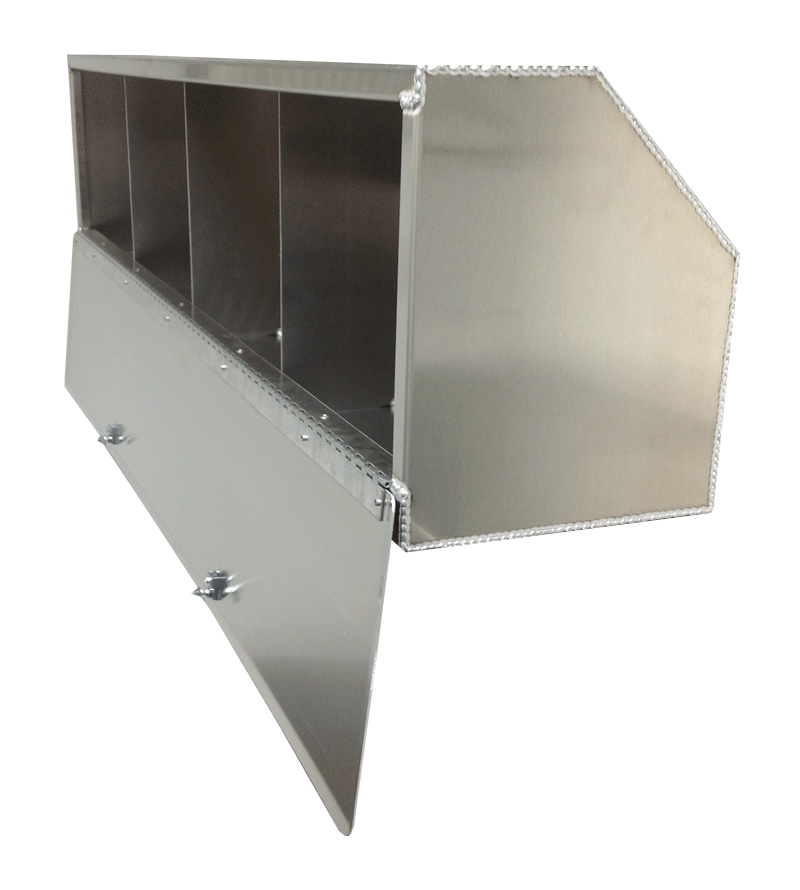 Overhead Trailer Cabinet with Radius Back - SCRATCH N' DENT - #940 S&D